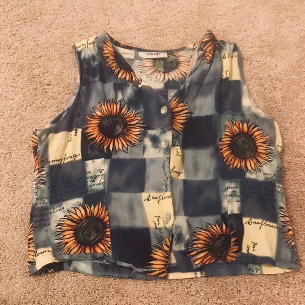 Sunflower Vest